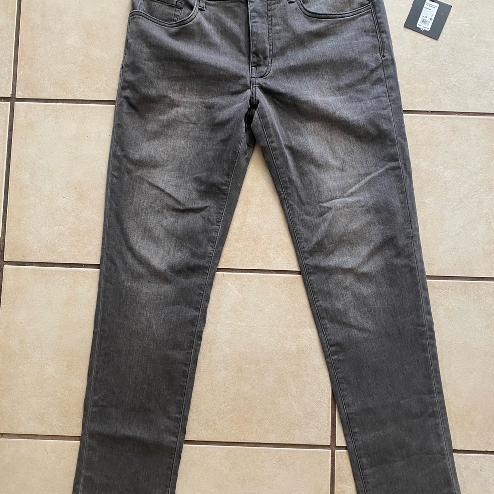 Joe's Jeans Gray Straight-Leg Classic Denim